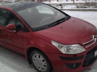 2009 Citroen C4 I Рестайлинг, красный, 330000 рублей, вид 1