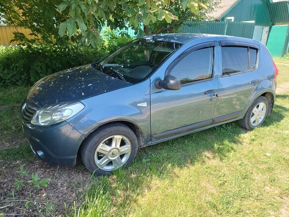 2011 Renault Sandero I, синий, 650000 рублей - вид 2