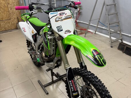 2008 Kawasaki KX 450, зелёный, 315000 рублей, вид 5