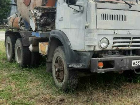 1995 КамАЗ Автобетоносмеситель, серый, 520000 рублей, вид 1