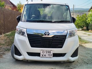 2019 Toyota Roomy I, белый, 910000 рублей, вид 3