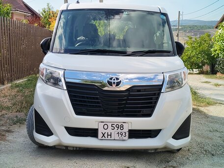 2019 Toyota Roomy I, белый, 950000 рублей, вид 3