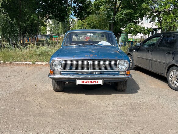 1974 ГАЗ 24 «Волга» 24 I (24), синий, 230000 рублей
