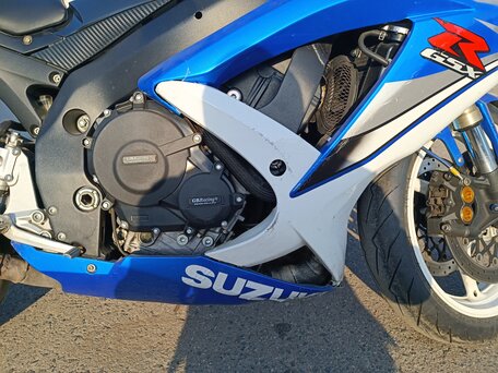 2009 Suzuki GSX-R 600, синий, 500000 рублей, вид 4