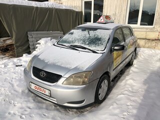 2003 Toyota Corolla IX (E120, E130), серебристый, 450000 рублей, вид 2
