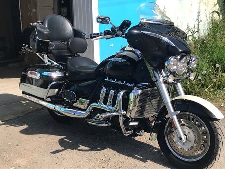 2013 Triumph Rocket 3, чёрный, 1000000 рублей, вид 1