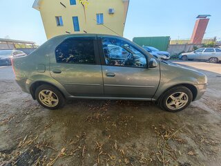 2012 Renault Logan I Рестайлинг, синий, 485000 рублей, вид 4