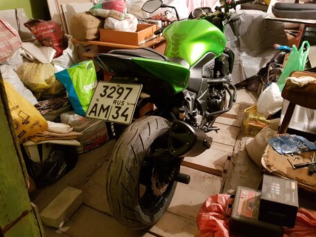 2013 Kawasaki Z 750, зелёный, 550000 рублей, вид 4