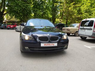 2008 BMW 5 серии 525i V (E60/E61) Рестайлинг, синий, 1230000 рублей, вид 2