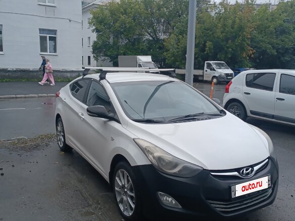 2012 Hyundai Elantra V (MD), белый, 759999 рублей - вид 2