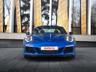 2018 Porsche 911 Targa 4 GTS VII (991) Рестайлинг, синий, 14900000 рублей, вид 5