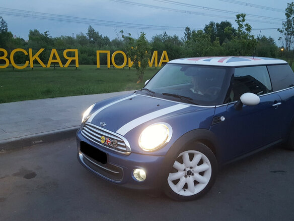 2012 Mini Hatch Cooper II (R56) Рестайлинг, синий
