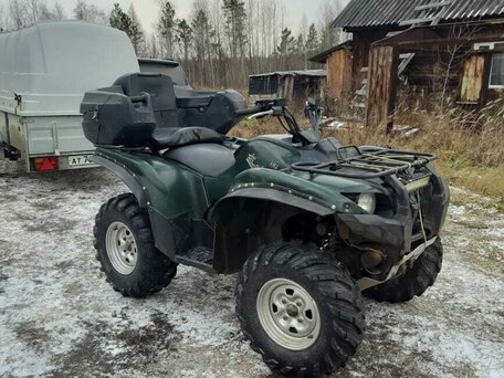 2007 Yamaha Grizzly 700, зелёный, 520000 рублей, вид 2