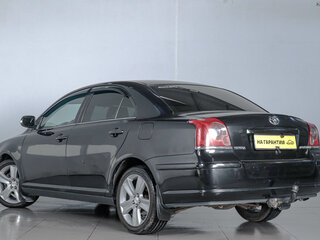 2007 Toyota Avensis II Рестайлинг, чёрный, 879000 рублей, вид 4