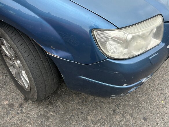 2007 Subaru Forester II Рестайлинг, синий, 560000 рублей - вид 9
