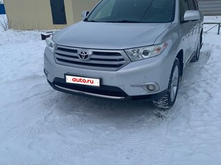 2012 Toyota Highlander II (XU40) Рестайлинг, серебристый, 2200000 рублей, вид 2