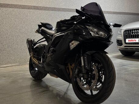 2019 Kawasaki ZX-6 Ninja, чёрный, 1200000 рублей, вид 2