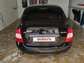 2010 Lada (ВАЗ) Kalina I, чёрный, 199000 рублей, вид 4