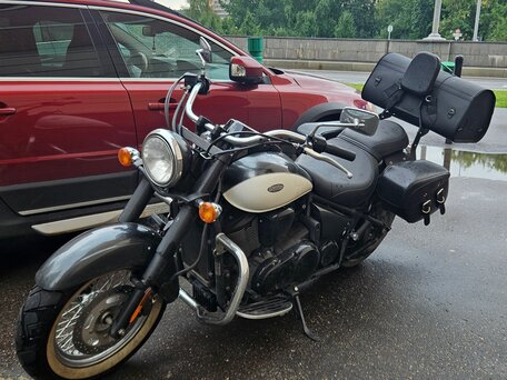 2012 Kawasaki VN900 Vulcan, белый, 640000 рублей, вид 5