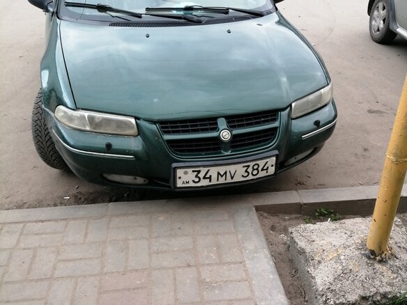 1998 Chrysler Stratus, зелёный, 130000 рублей