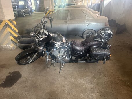 1996 Honda Steed 400, чёрный, 250000 рублей, вид 2