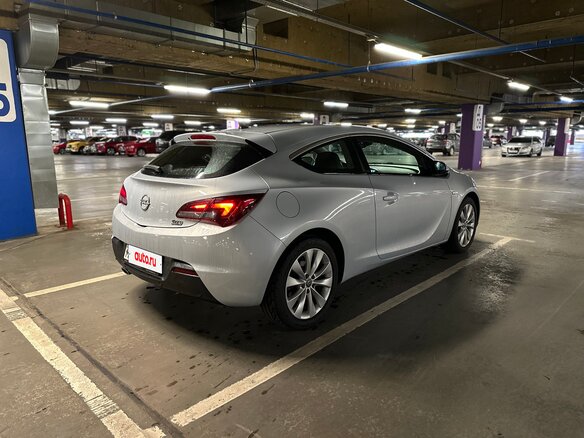 2012 Opel Astra GTC J Рестайлинг, серебристый, 990000 рублей - вид 12