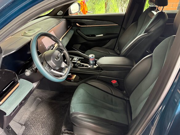 2023 Geely Monjaro (Xingyue L) I, зелёный, 4000000 рублей - вид 6