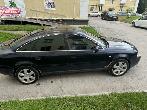 2002 Audi A6 II (C5) Рестайлинг, синий, 550000 рублей - вид 3