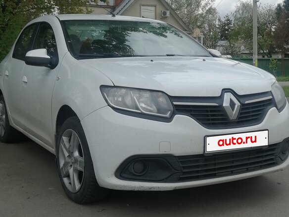 2017 Renault Logan II, белый, 550000 рублей - вид 4