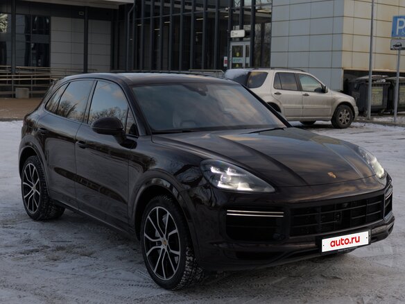 2018 Porsche Cayenne Turbo III, коричневый, 9000000 рублей - вид 7