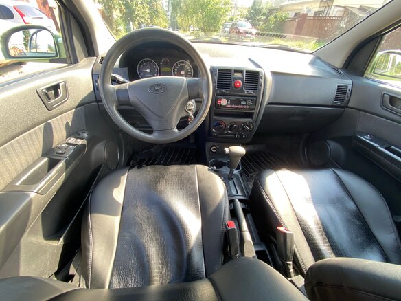 2007 Hyundai Getz I Рестайлинг, зелёный, 350000 рублей - вид 6