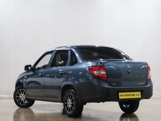 2014 Lada (ВАЗ) Granta I, синий, 459000 рублей, вид 4