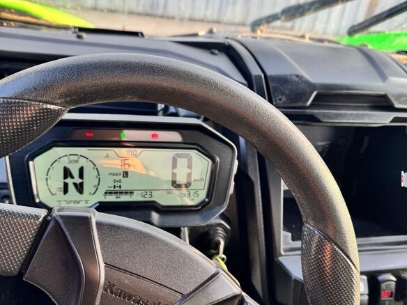 2021 Kawasaki Teryx KRX 1000, зелёный - вид 9