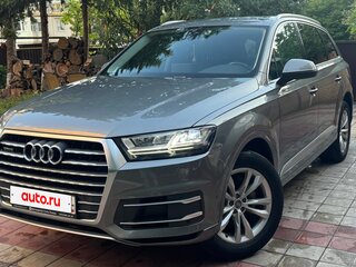2017 Audi Q7 II (4M), серый, 4600000 рублей, вид 2
