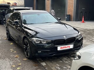 2017 BMW 3 серии 320d xDrive VI (F3x) Рестайлинг, чёрный, 2600000 рублей, вид 4