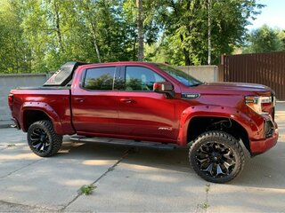 2020 GMC Sierra Double Cab IV, пурпурный, 7600000 рублей, вид 1