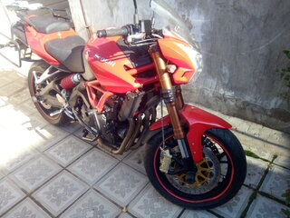 2012 Stels 600 Benelli, красный, 330000 рублей, вид 5