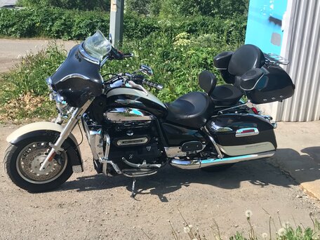 2013 Triumph Rocket 3, чёрный, 1000000 рублей, вид 2
