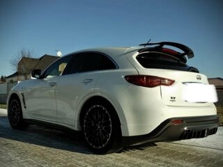 2013 Infiniti FX Vettel Edition II (S51) Рестайлинг, белый, 5700000 рублей, вид 4