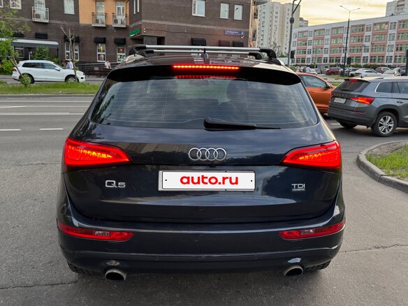 2014 Audi Q5 I (8R) Рестайлинг, синий, 3100000 рублей - вид 7