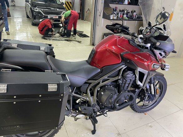 2016 Triumph Tiger Explorer, красный, 875000 рублей - вид 5
