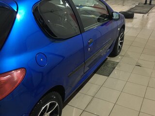 2007 Peugeot 206, синий, 260000 рублей, вид 2