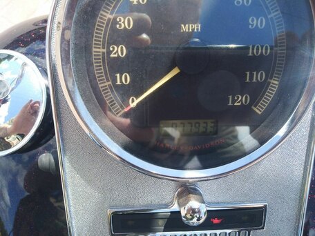 2007 Harley-Davidson Road King, чёрный, 850000 рублей, вид 3