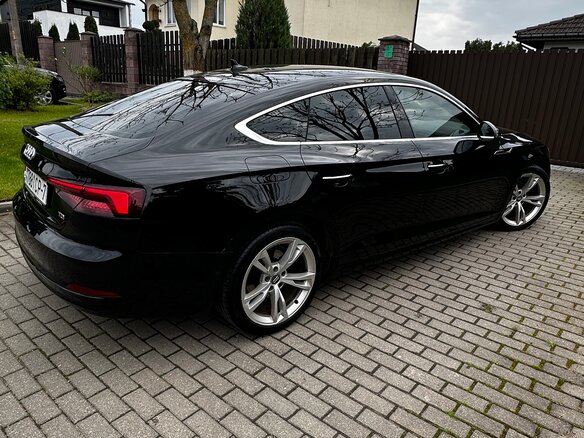 2018 Audi A5 II (F5), чёрный, 2400000 рублей - вид 4