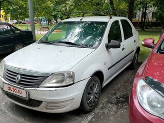 2012 Renault Logan I Рестайлинг, белый, 250000 рублей, вид 1