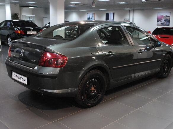 2008 Peugeot 407, зелёный - вид 3