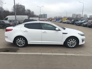 2014 Kia Optima III Рестайлинг, белый, 1250000 рублей, вид 3
