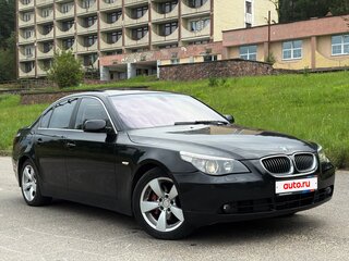 2006 BMW 5 серии 525i V (E60/E61), чёрный, 1100000 рублей, вид 3