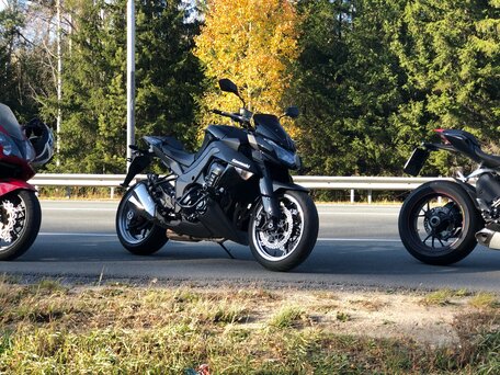 2011 Kawasaki Z 1000, чёрный, 725000 рублей, вид 1