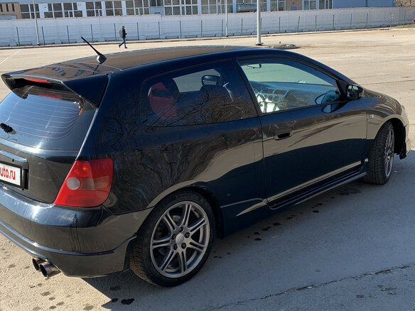 2003 Honda Civic Type R VII, чёрный - вид 4